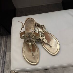 Tory Burch Gold Sandals